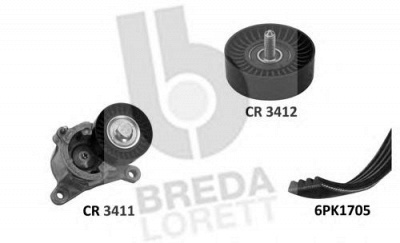 BREDA LORETT kca0018 -  Поликлиновой ременный комплект